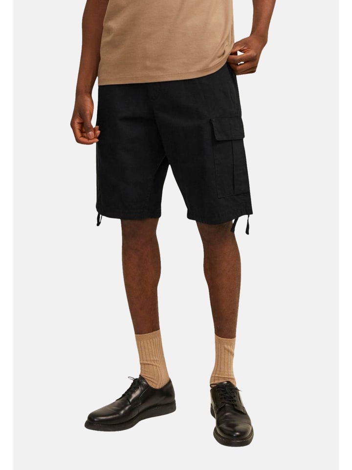 Jack & Jones Shorts 'Cole Barkley' in schwarz günstig kaufen