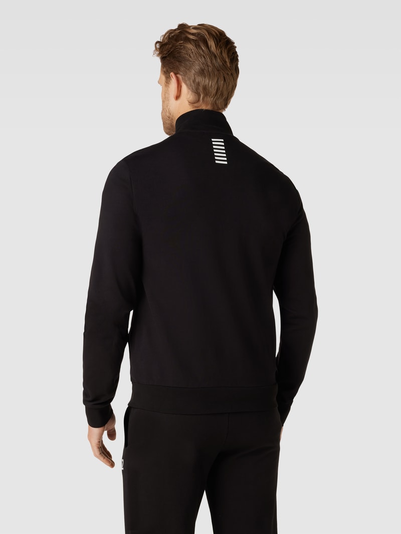Trainingsanzug mit Label-Details in schwarz