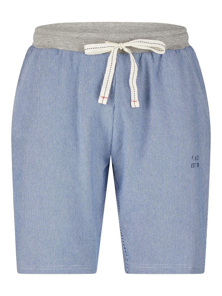 Phil & Co. Berlin  Pyjama Shorty in blau-weiß günstig kaufen