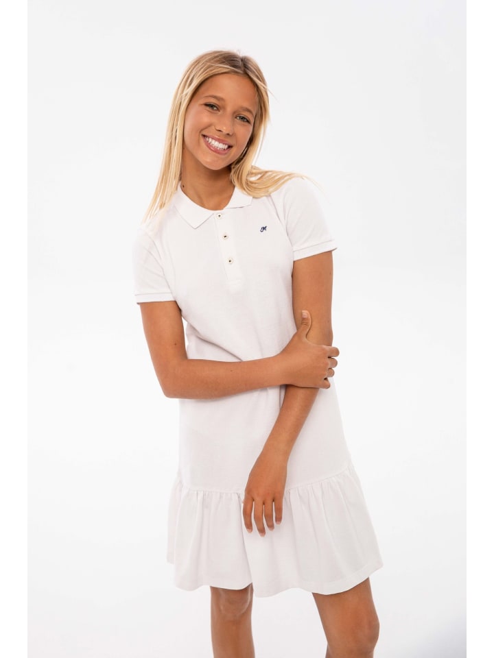 Minoti Polokleid 14polo 1 in weiß günstig kaufen
