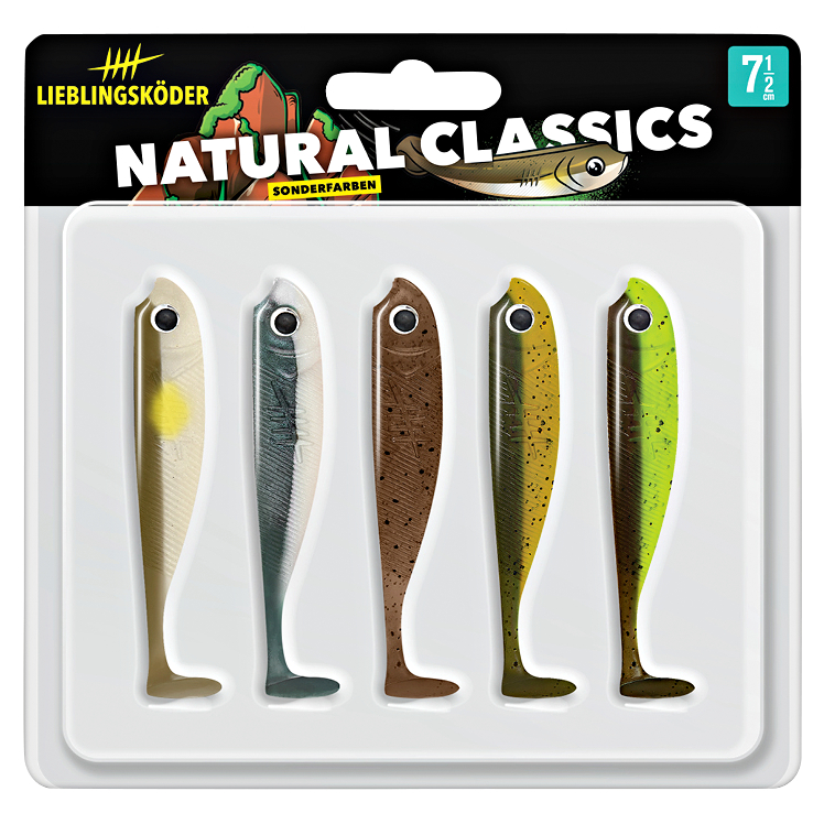 Lieblingsköder Gummifisch Barschköder 7,5 cm