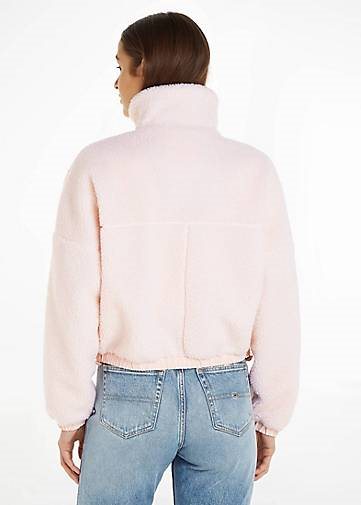 TOMMY-JEANS Damen Jacke CASUAL SHERPA JACKET