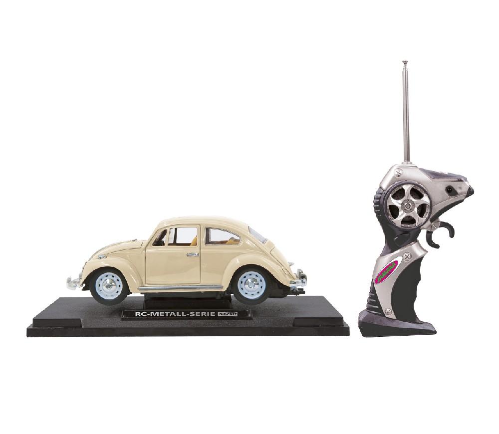 Jamara e.K. JAMARA VW Käfer RC Diecast 1:18 creme weiss 40MHz