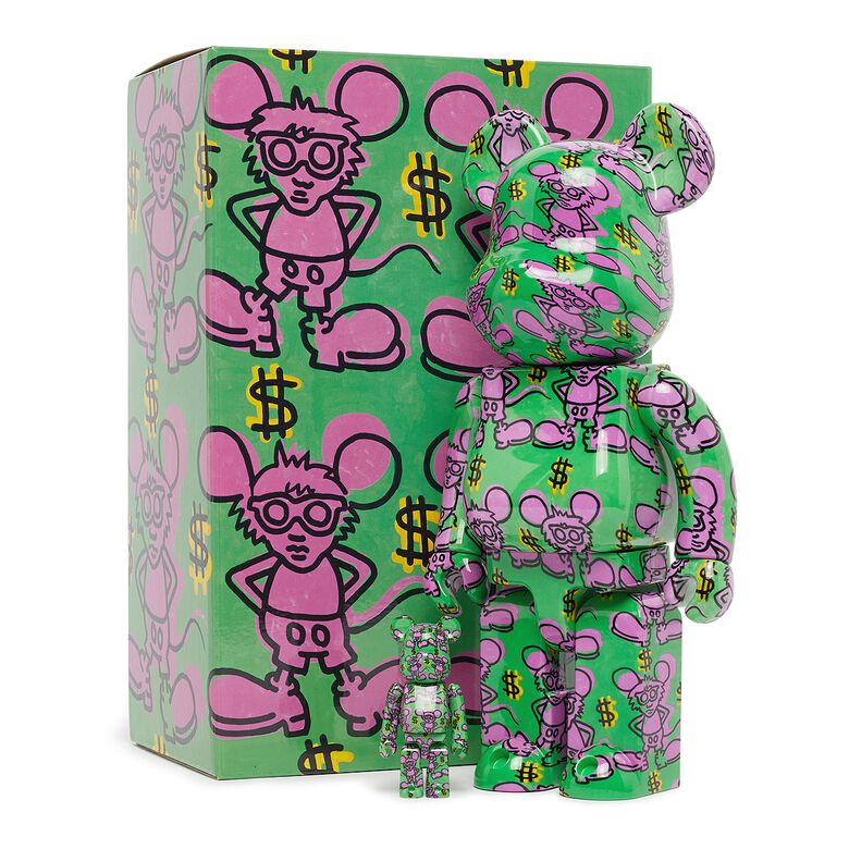 Medicom Bearbrick Keith Haring #11 100% & 400% multicolor