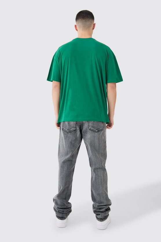 Oversize T-Shirt mit Brookly-Print