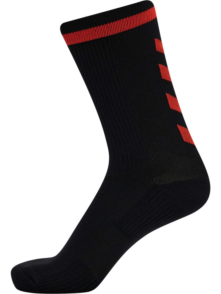 Hummel Hummel Low Socken Elite Indoor Erwachsene in BLACK/CHERRY TOMATO günstig kaufen
