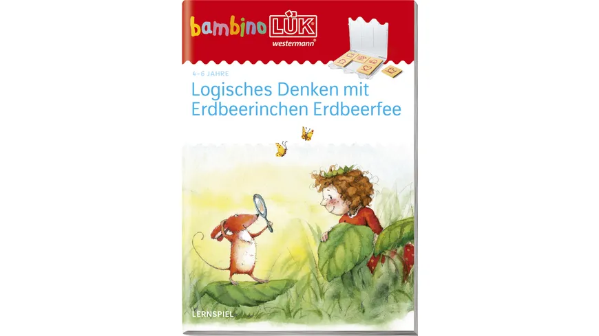 bambinoLÜK 4/5/6 Jahre - Vorschule Logisches Denken mit Erdbeerinchen Erdbeerfee