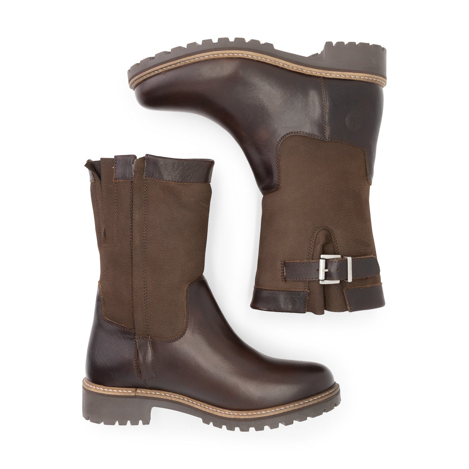 Travelin' Gyland Lady Outdoorschuh (Reißverschluss) mit Wolle gefüttert