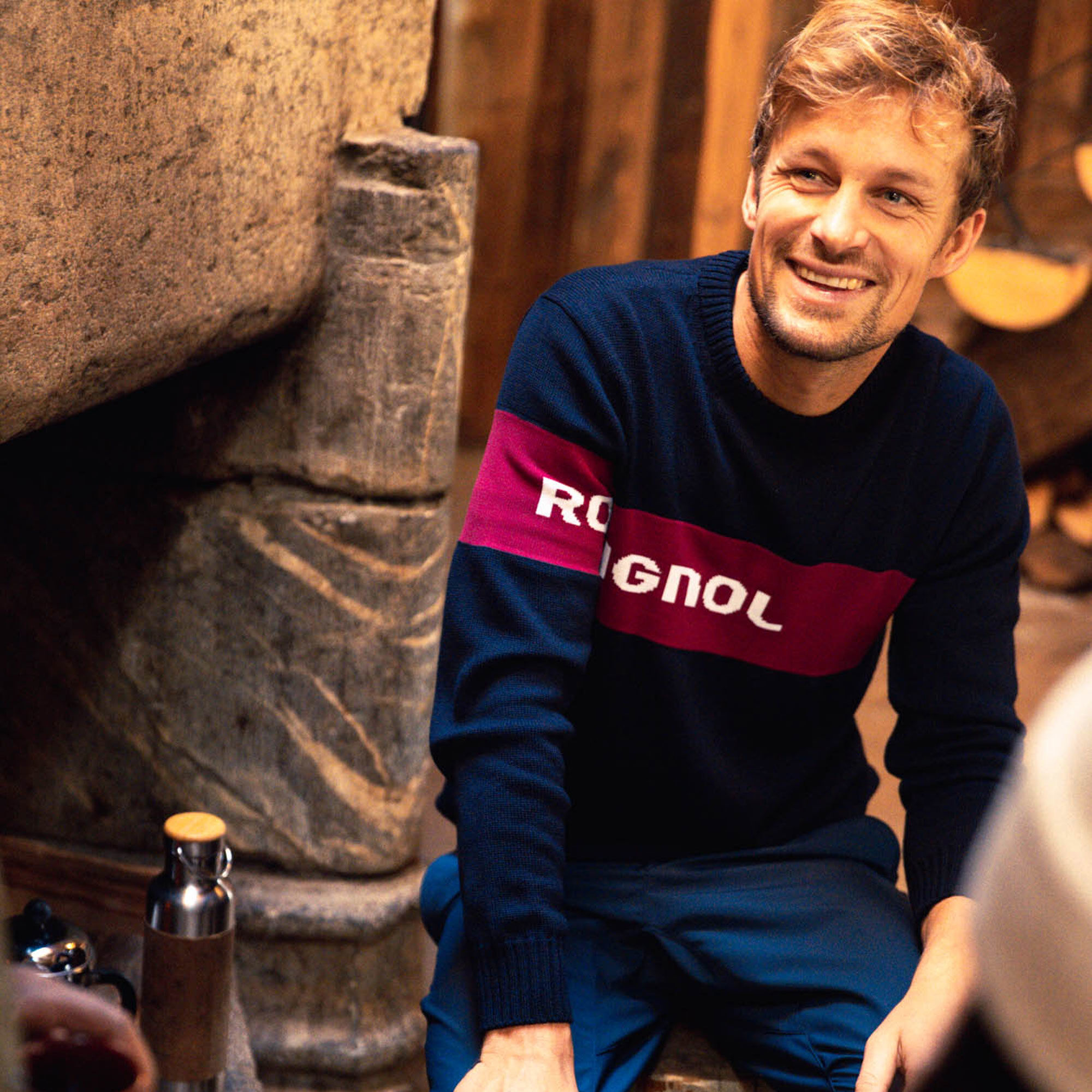 Pull Band en maille Homme