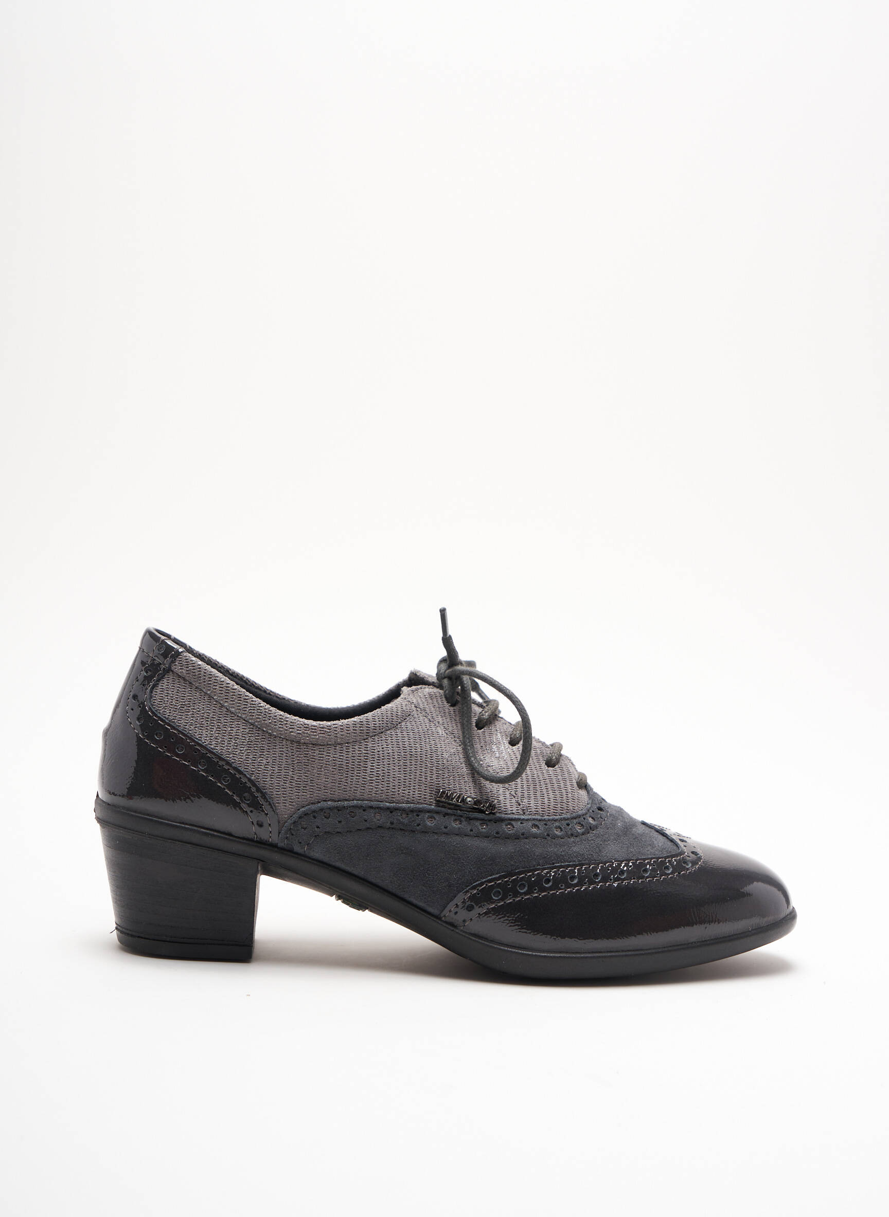Enval Soft Derby Femme couleur gris