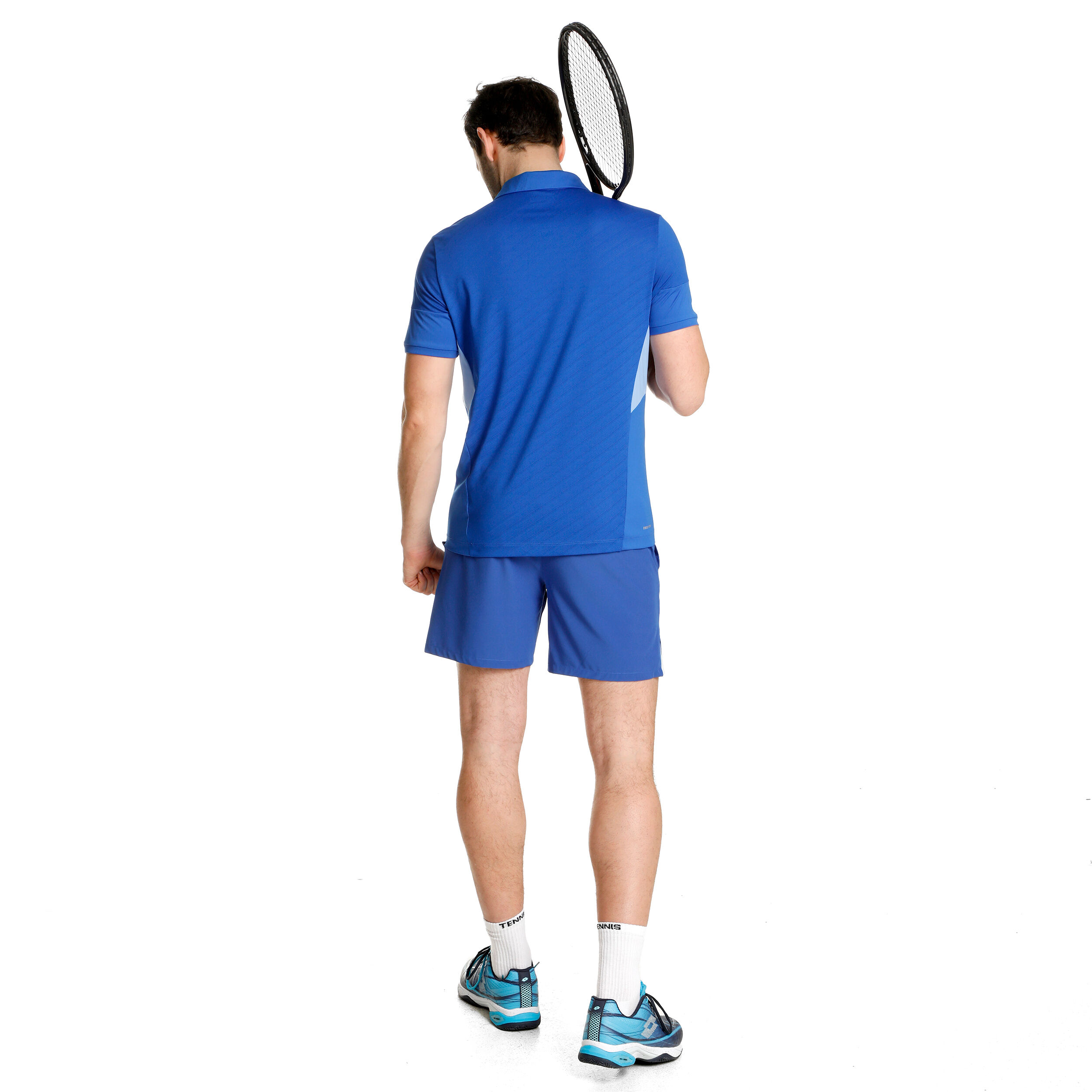 Tech 1 D1 Polo Herren - Blau