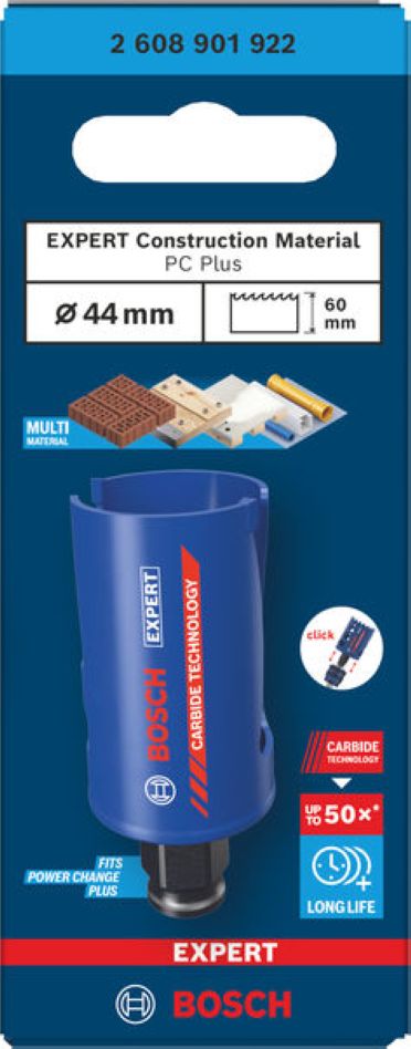 Bosch Blue Accessories 2608901922 EXPERT Power-Change hullsag 44 mm