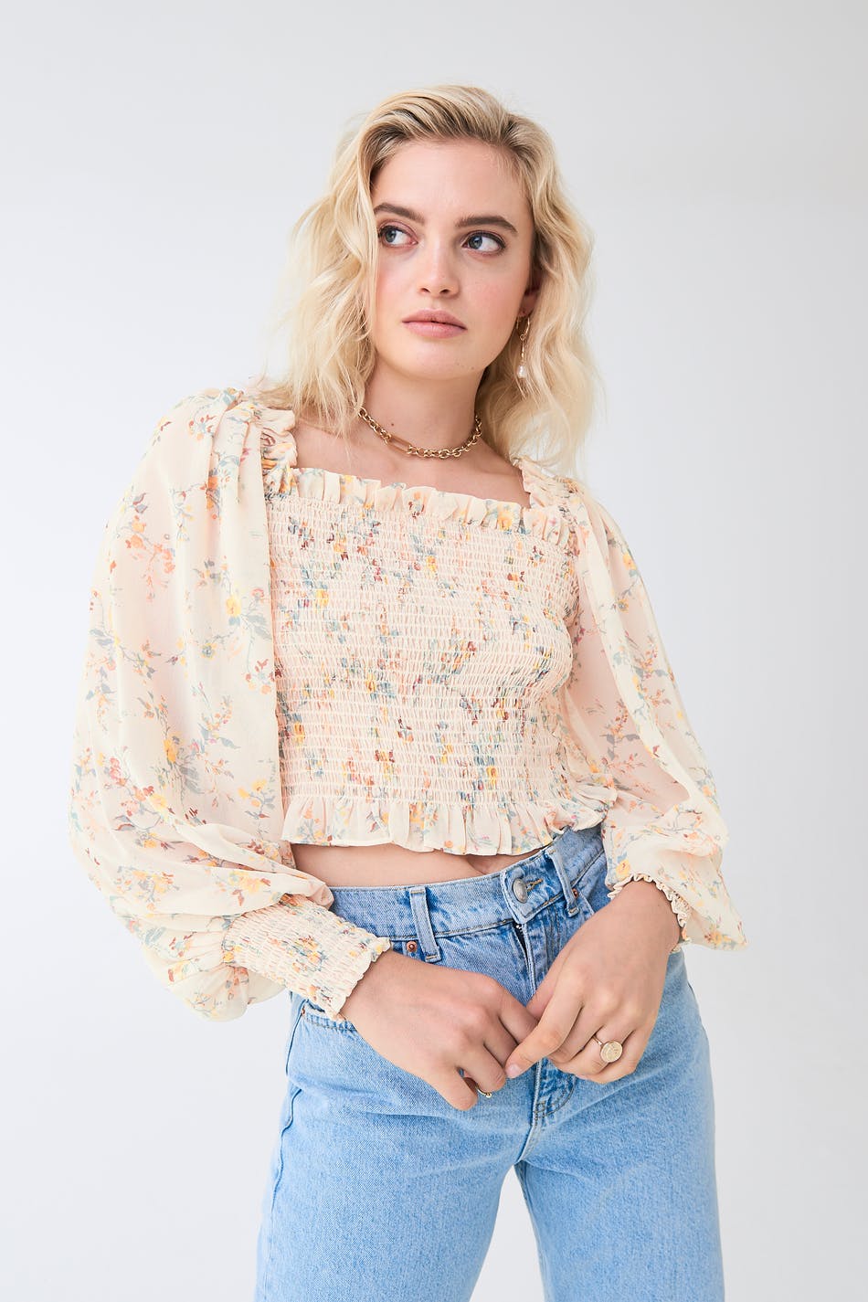 Belle smock top