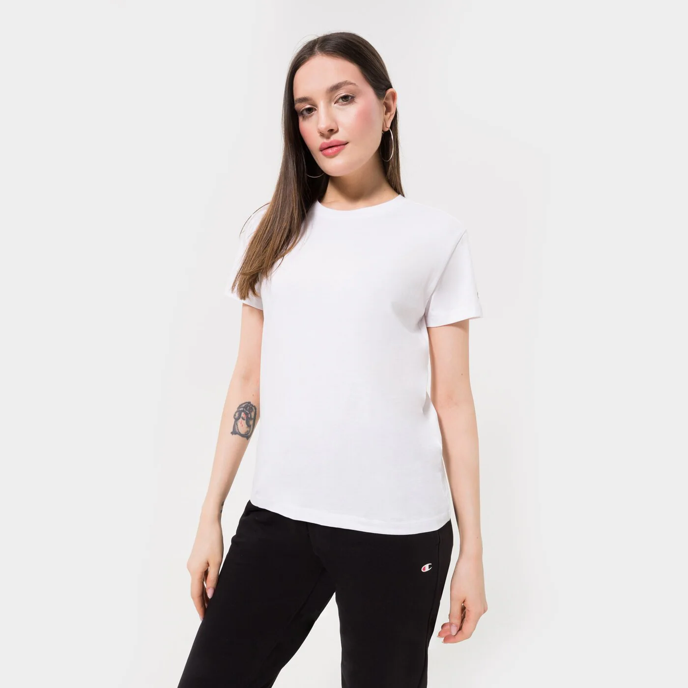 CHAMPION T-SHIRT 2PACK CREW-NECK Weiß
