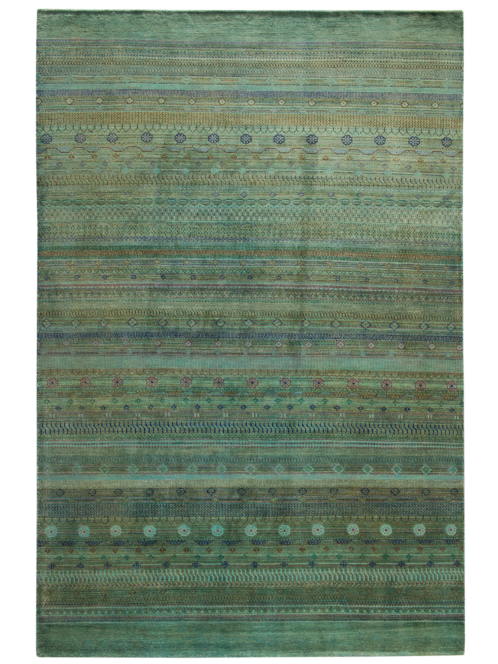 Contemporary Gabbeh ca. 204 x 305 cm, Unikat / Einzelstück