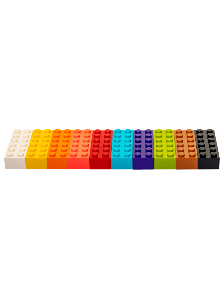 LEGO Bausteine Bunt Gemischt 375 gr. 250x Teile - ab 3 Jahren in multicolored günstig kaufen Anzahl: 250 Stück