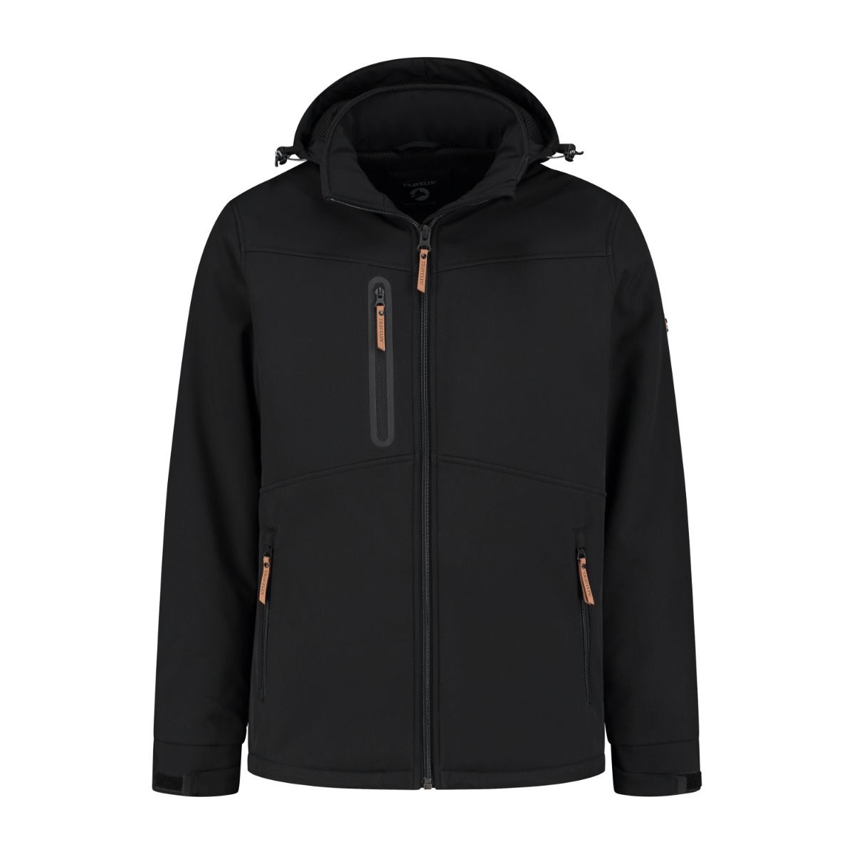Travelin' Holger schwarze Herren Jacke
