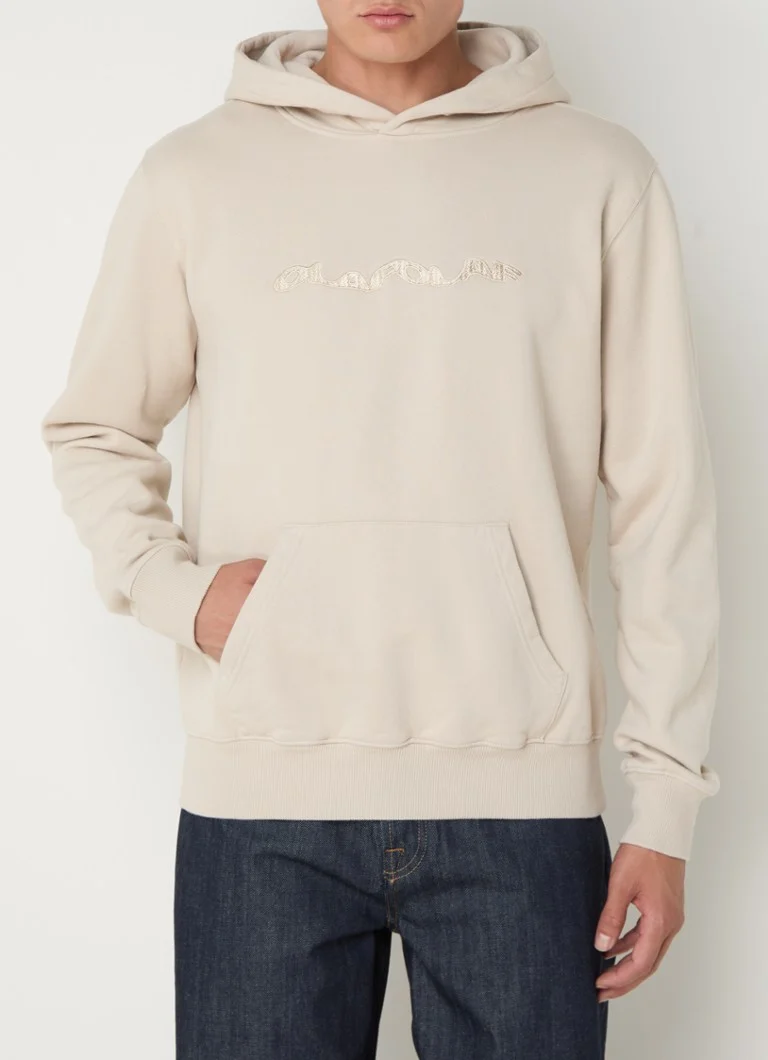 OLAF Wavy hoodie with logo embroidery