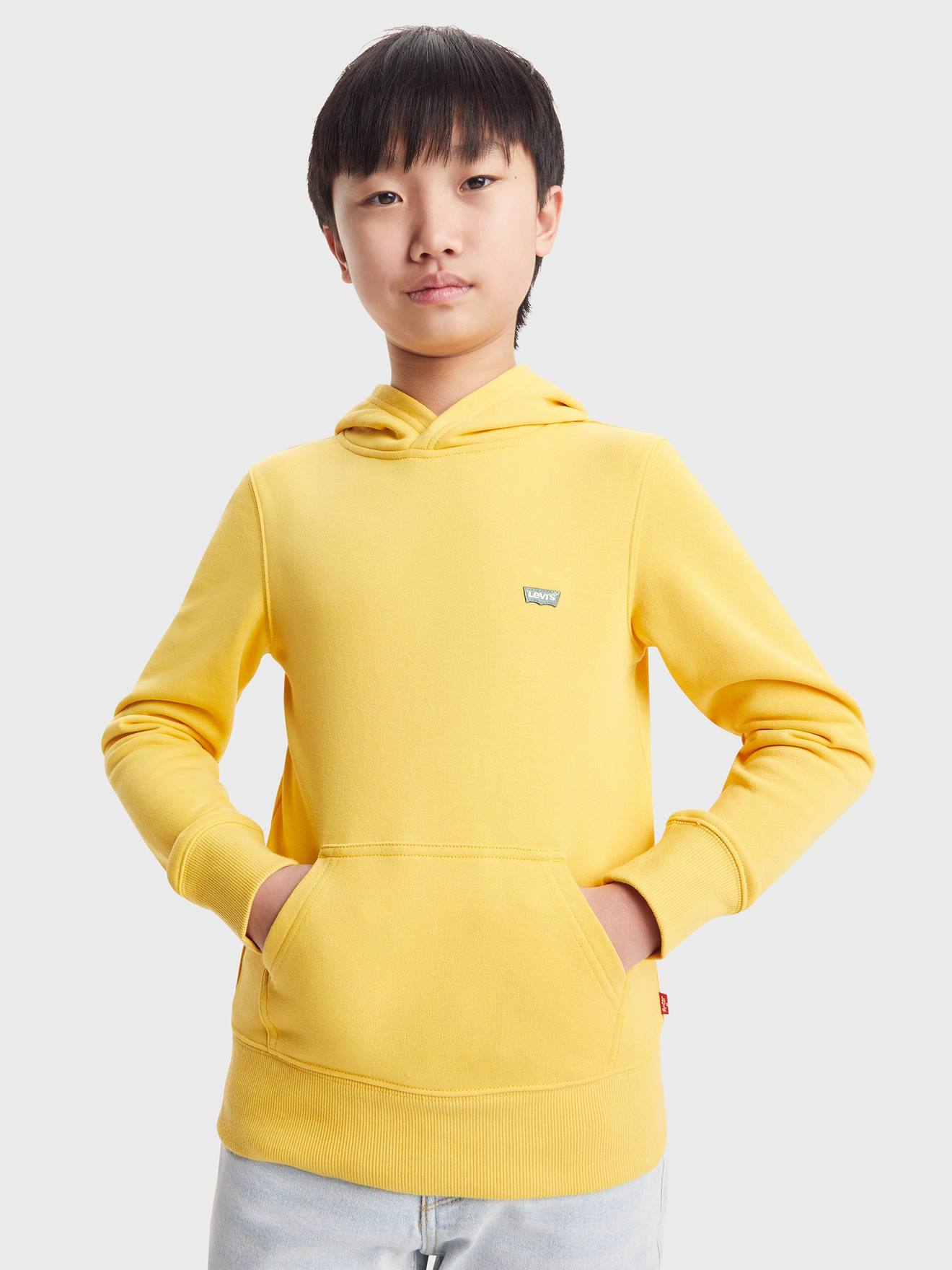Levis Jungen Kapuzensweatshirt LVB Mini Batwing Levi's - senfgelb