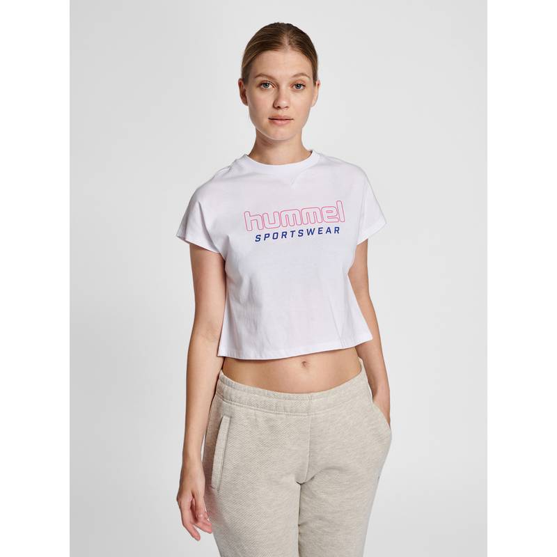 hummel hmlLGC JUNE CROPPED T-SHIRT T-Shirt Damen