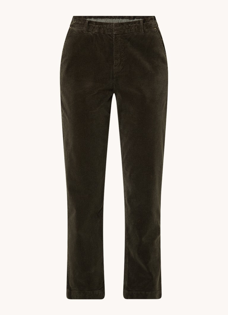 Pantaloni chino de la Gerard Darel, croială dreaptă, talie înaltă cu buzunare laterale.