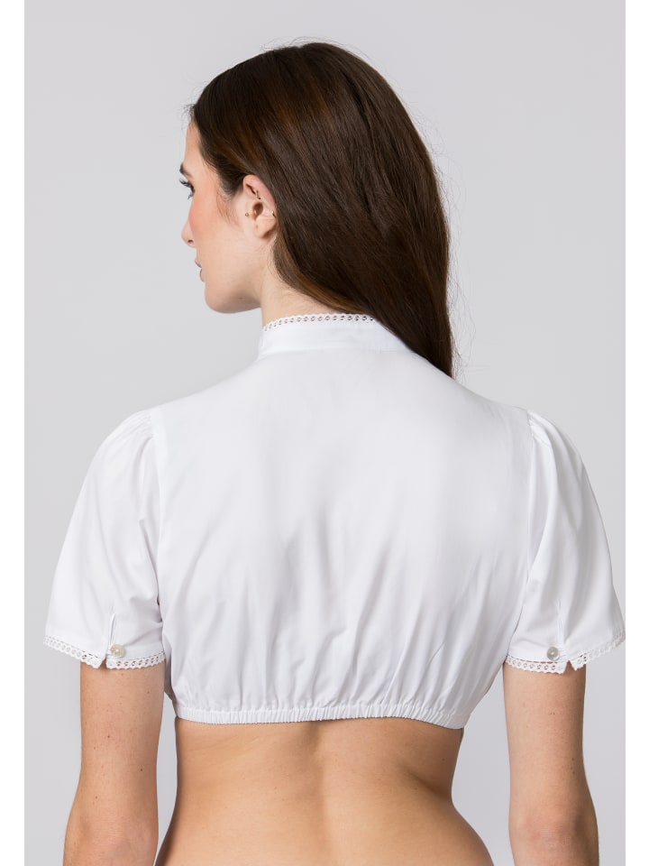 Stockerpoint Stockerpoint Dirndlbluse Ariana in weiss günstig kaufen