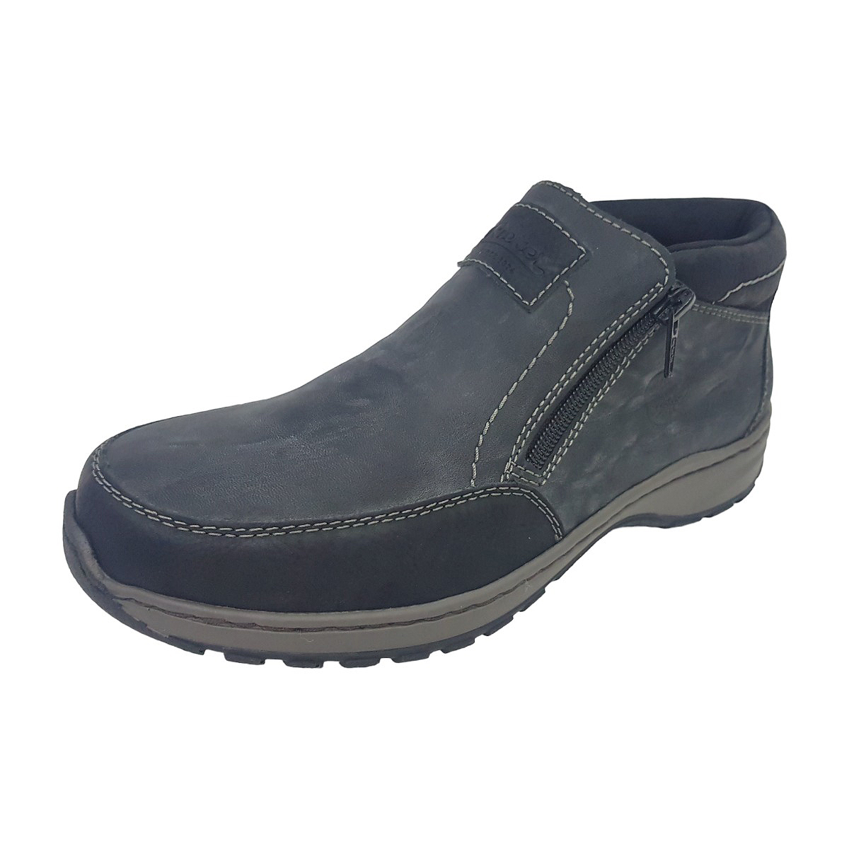 Rieker 03352-45 Grau Schwarz/ Granit