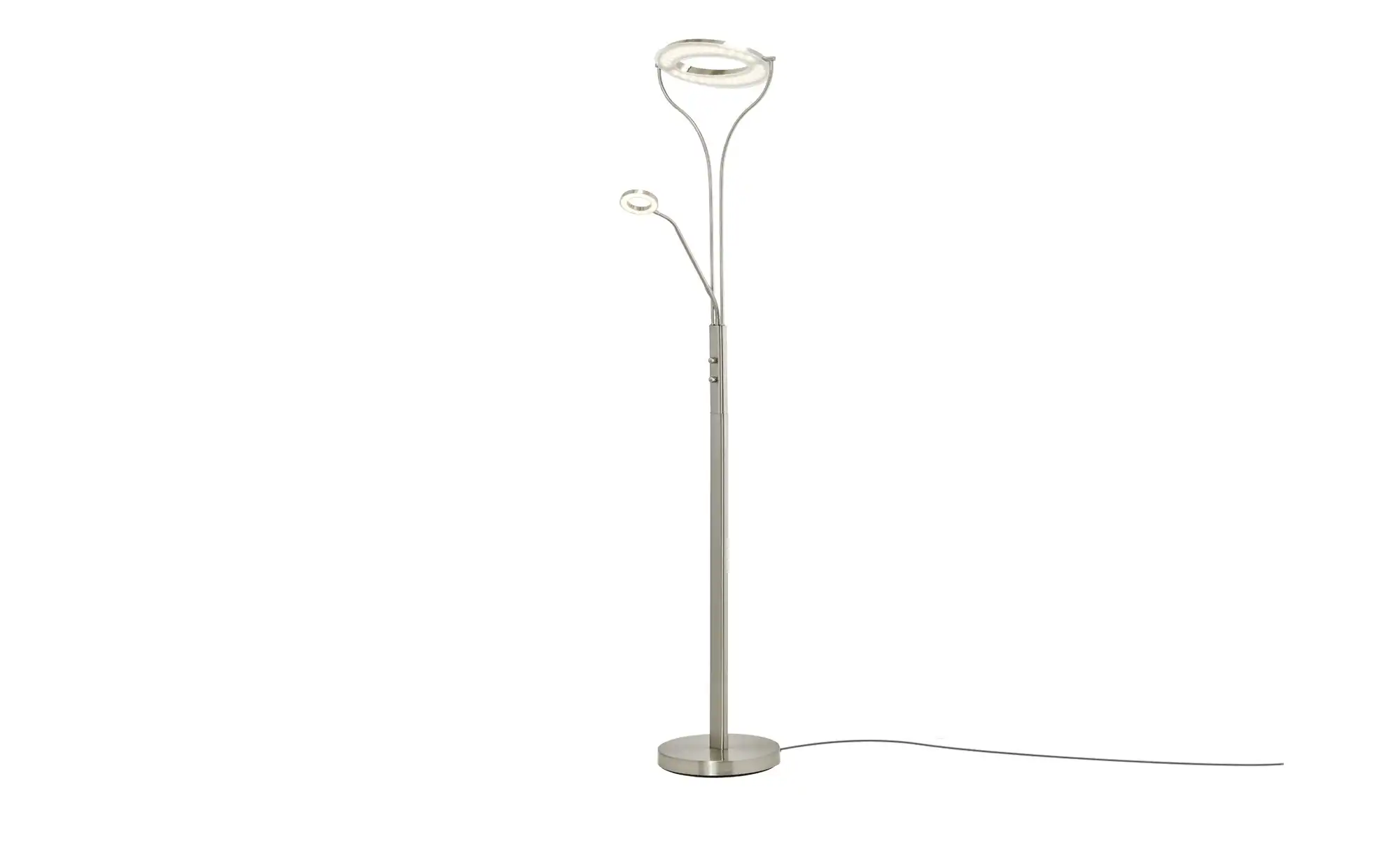 Meisterleuchten LED-Deckenfluter, 2-flammig, Chrom