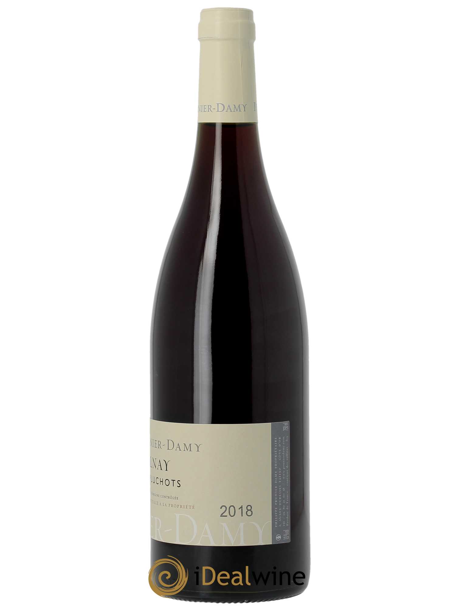 Volnay Les Pluchots Prunier-Damy  2018 - Lot de 1 Bouteille