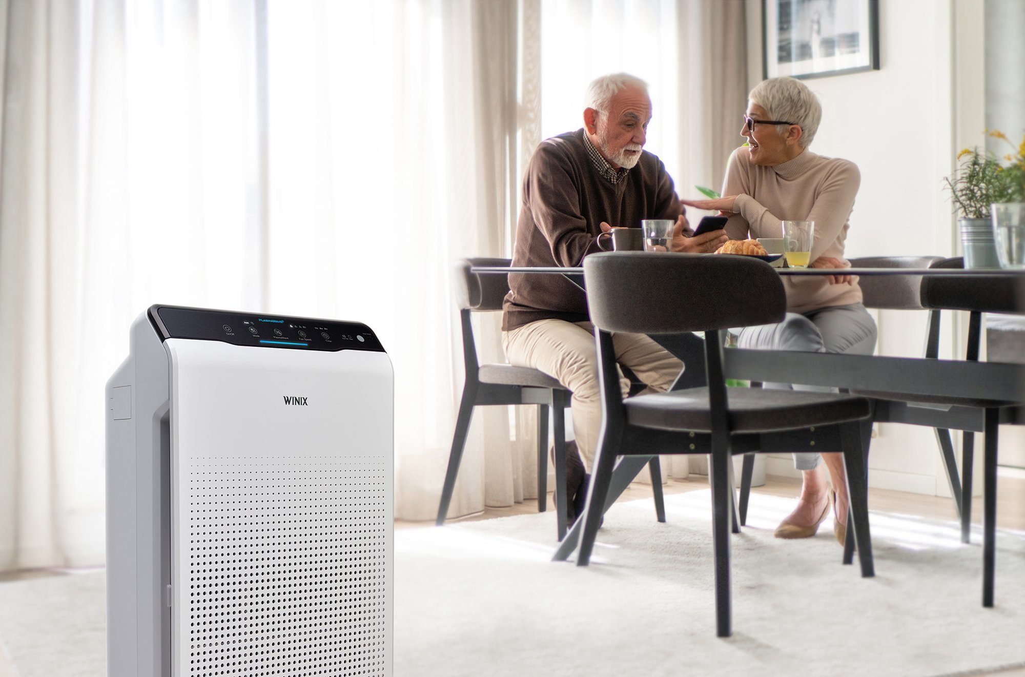 WINIX Luftreiniger ZERO, für 99 m² Räume, - Luftreiniger für Allergiker und CADR 390 m3/h