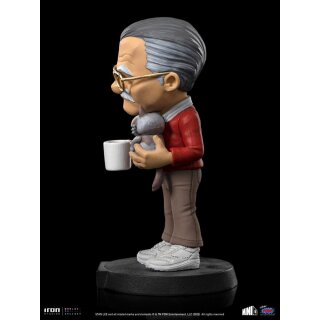 Stan Lee Mini Co. PVC Figur Stan Lee with Grumpy Cat 14 cm