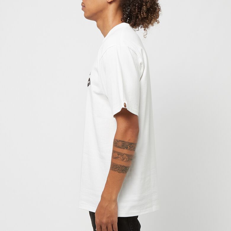 A Bathing Ape Color Camo College Tee M white/purple