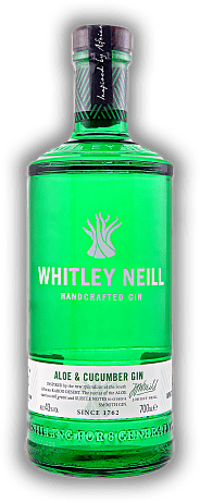 Whitley Neill Aloe & Cucumber Gin Whitley Neill Aloe & Cucumber Gin  0,7	 Liter - Vol 43%