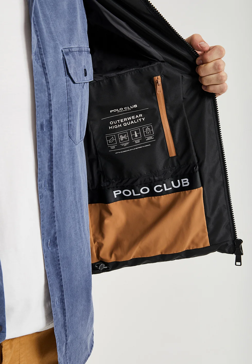 Chaqueta de invierno OSTREY del Polo Club