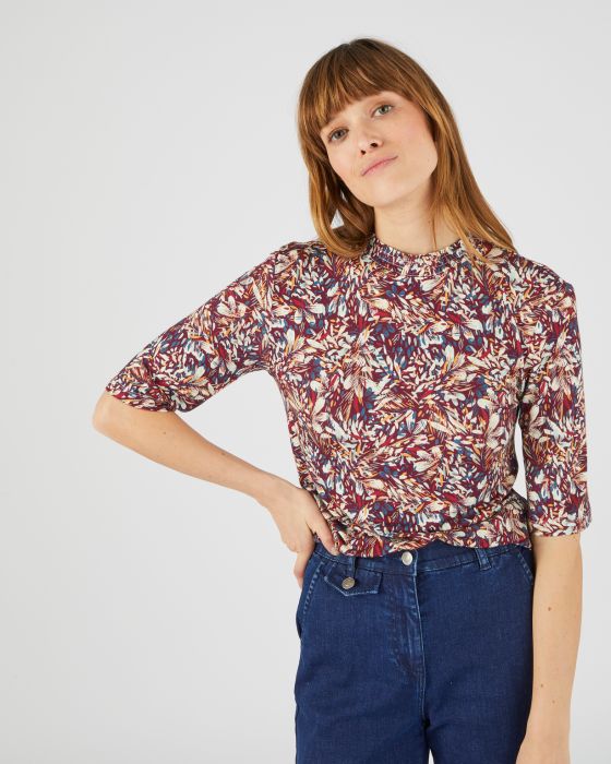 Tee-shirt fibres viscose stretch Lenzing(TM) EcoVero(TM)