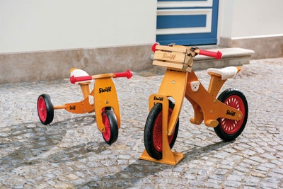 Steiff Laufrad Ständer, 20 cm
