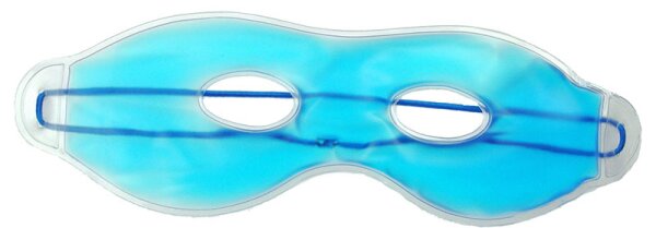 Fantasia Entspannungsmaske, blau zum Kühlen + Wärmen, 19 x 9 cm Schlafmaske