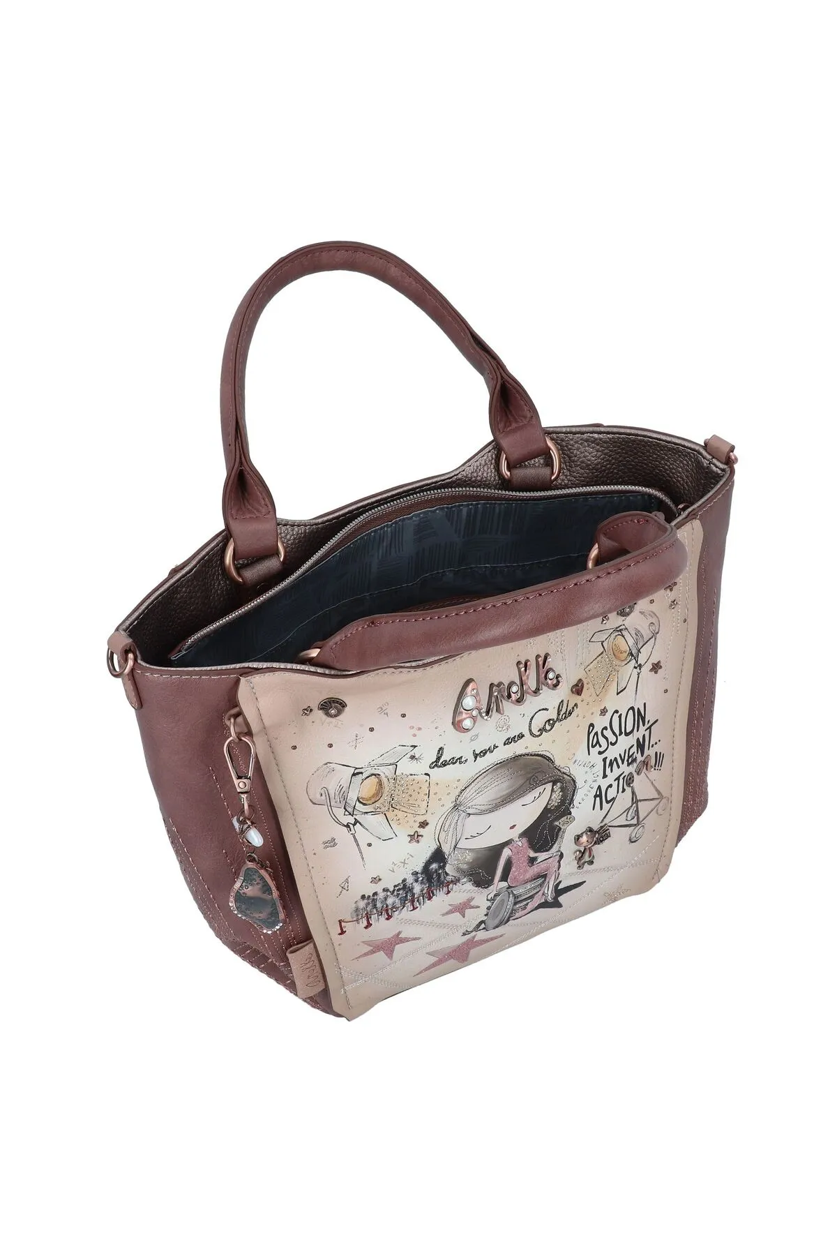 Anekke  Handtasche - Mehrfarbig - Unifarben