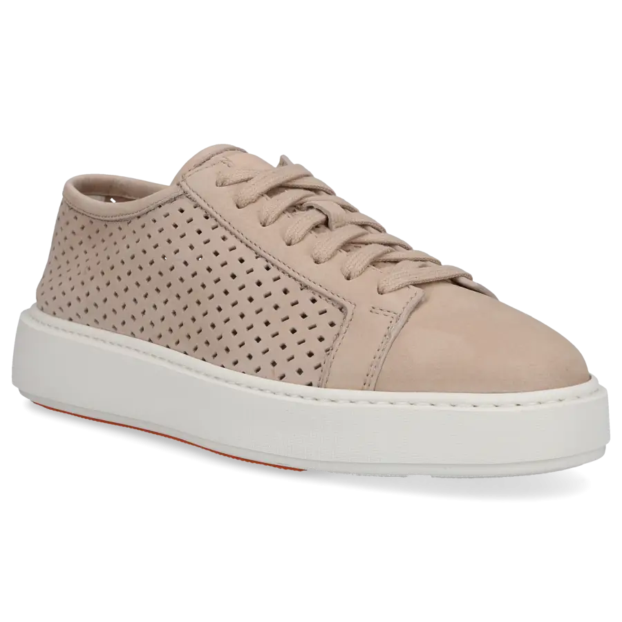 Santoni - Sneaker low 60984 Nappaleder - beige