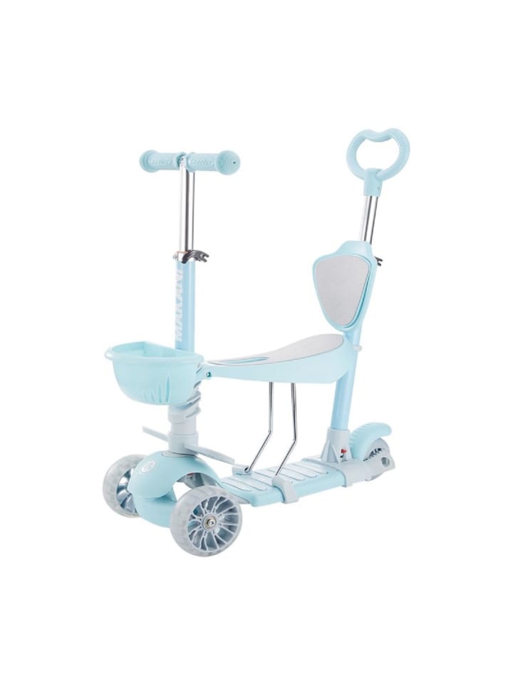Makani  Kinderroller, Dreirad, BonBon 4 in 1 in blau günstig kaufen onesize