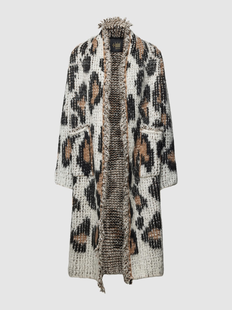 Longcardigan mit Fransen - 50 Jahre Jubiläumskapsel in sand