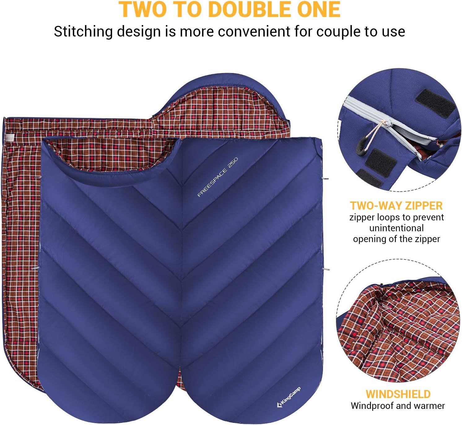KingCamp Freespace XL Schlafsack