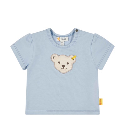 T-Shirt kurzarm, hellblau für Mädchen