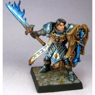 Almaran the Gold, Paladin with Flaming Sword (REA03292)