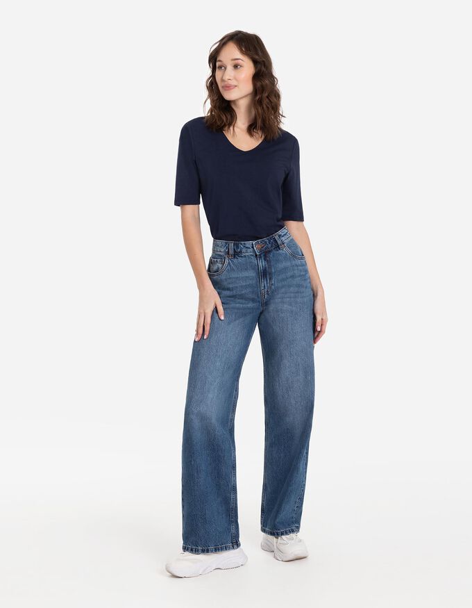 T-Shirt - Modal-Anteil