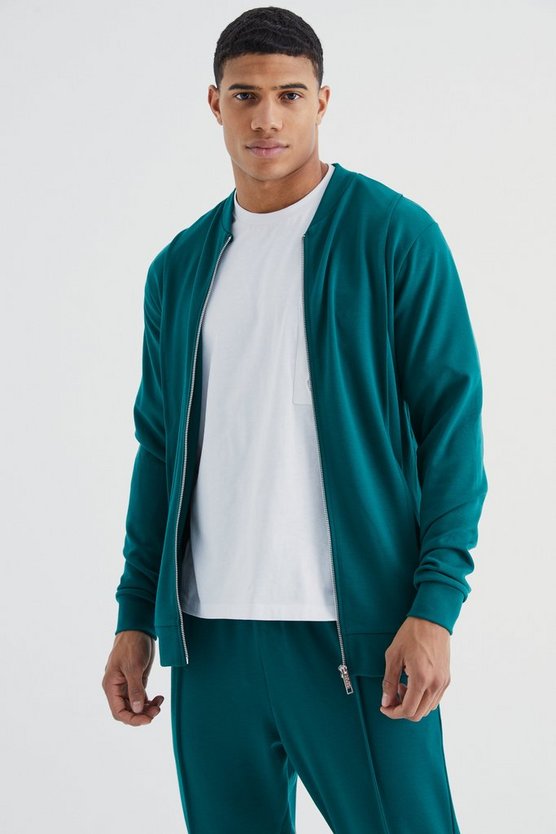Slim-Fit Bomberjacke
