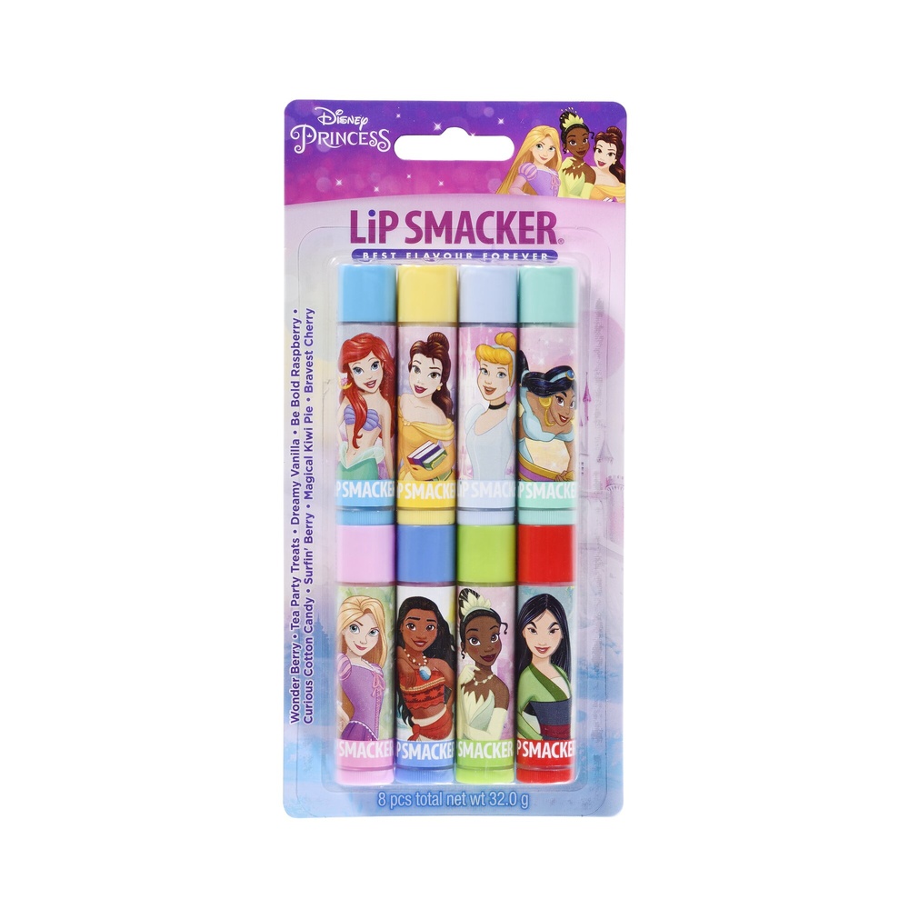 lip smacker Disney Princess Party Pack 8 pcs Baume à lèvres