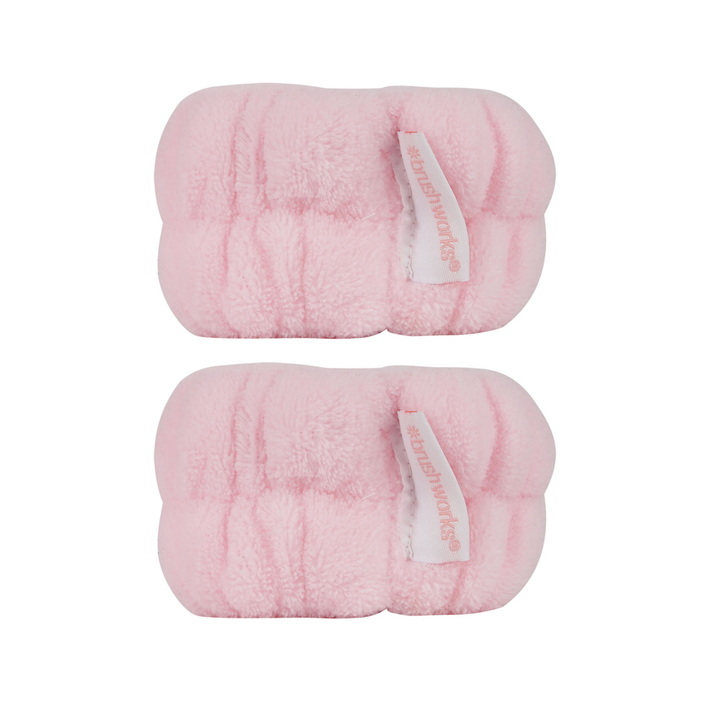 Brushworks Bracelet nettoyage en microfibre x2 Bracelet en microfibre
