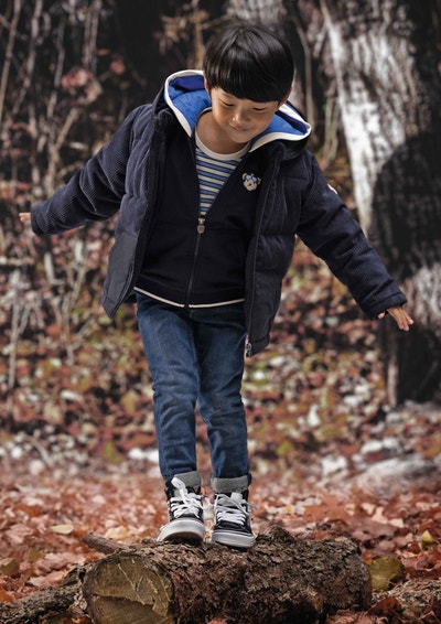 Sweatjacke, dunkelblau für Jungs