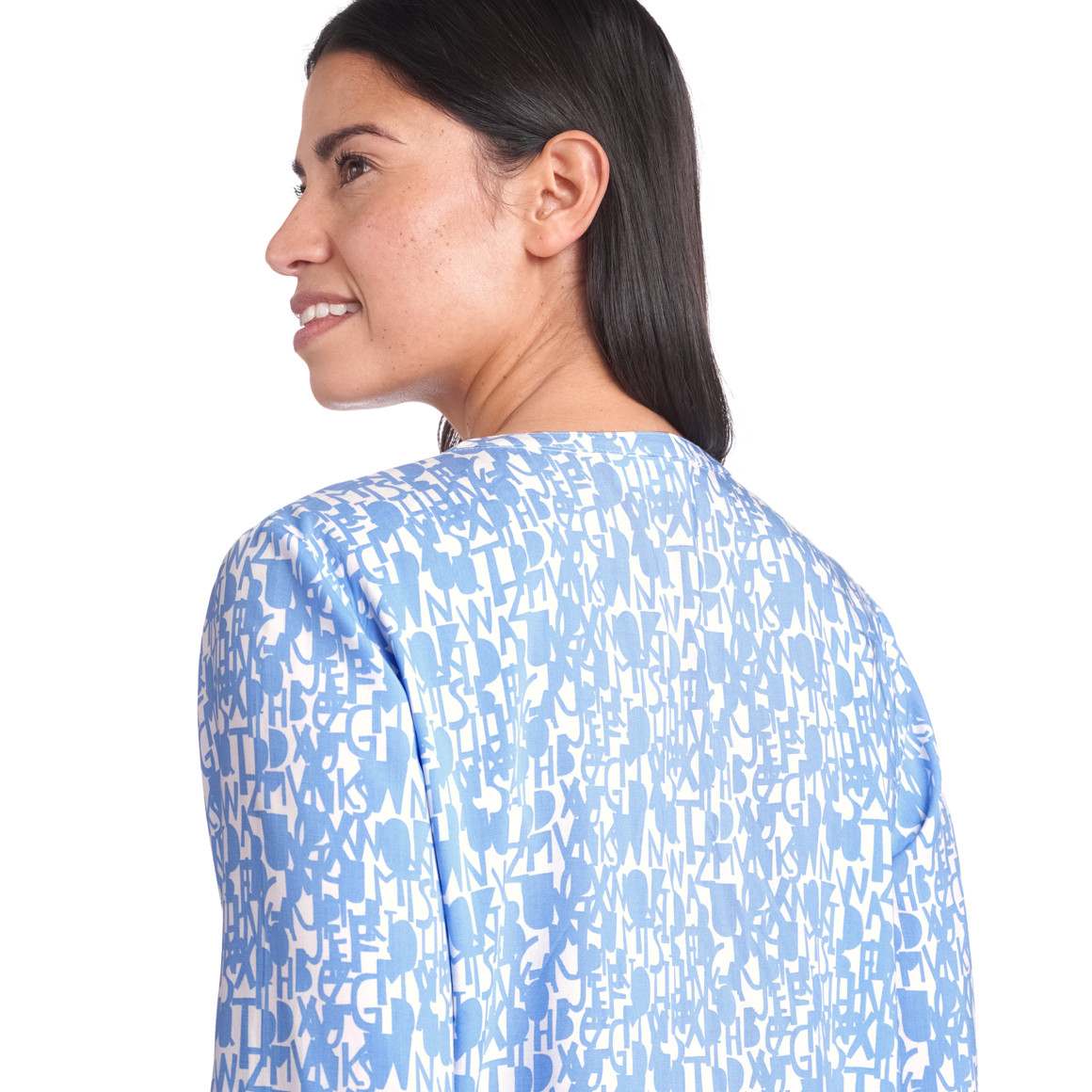 Damen Bluse mit Turn-up-Ärmeln